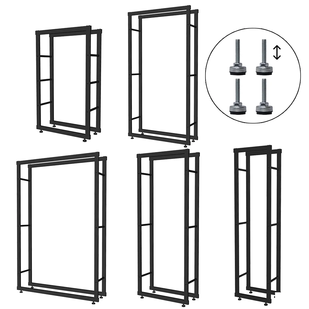 Etagère métal pour bois de chauffage