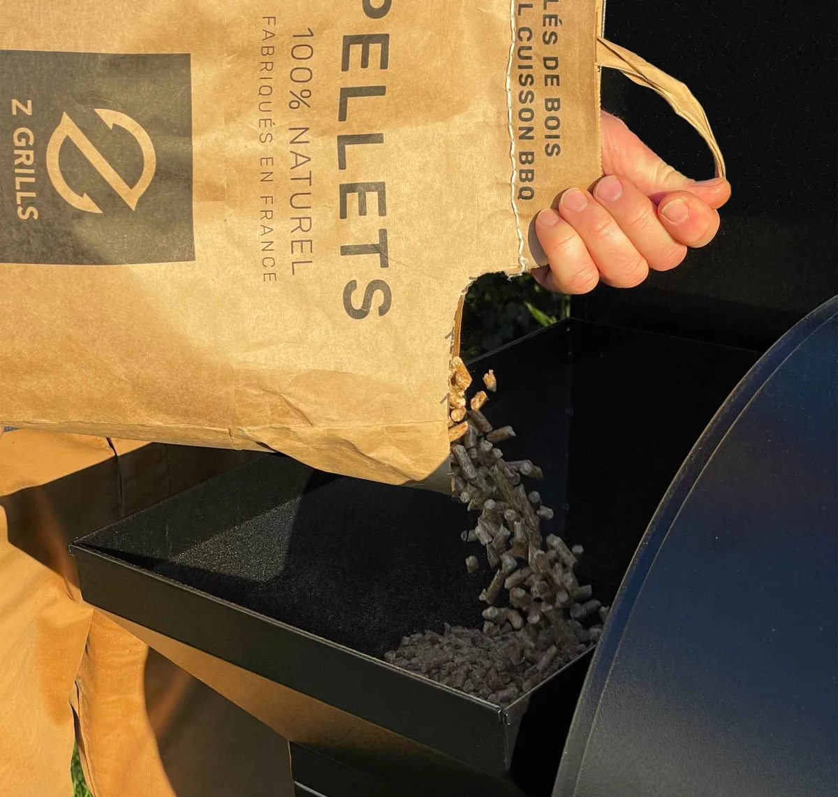 Granulés de bois (pellets) - 100% chêne français - sac de 10 kg