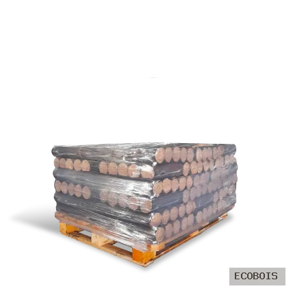Bûches densifiées rondes