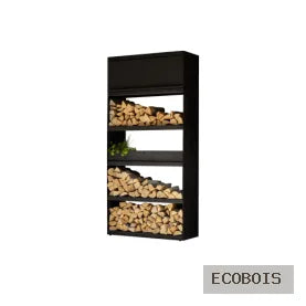 OFYR WOOD STORAGE BLACK 100