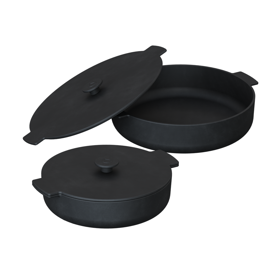 OFYR SET CASSEROLES EN FONTE 21-26