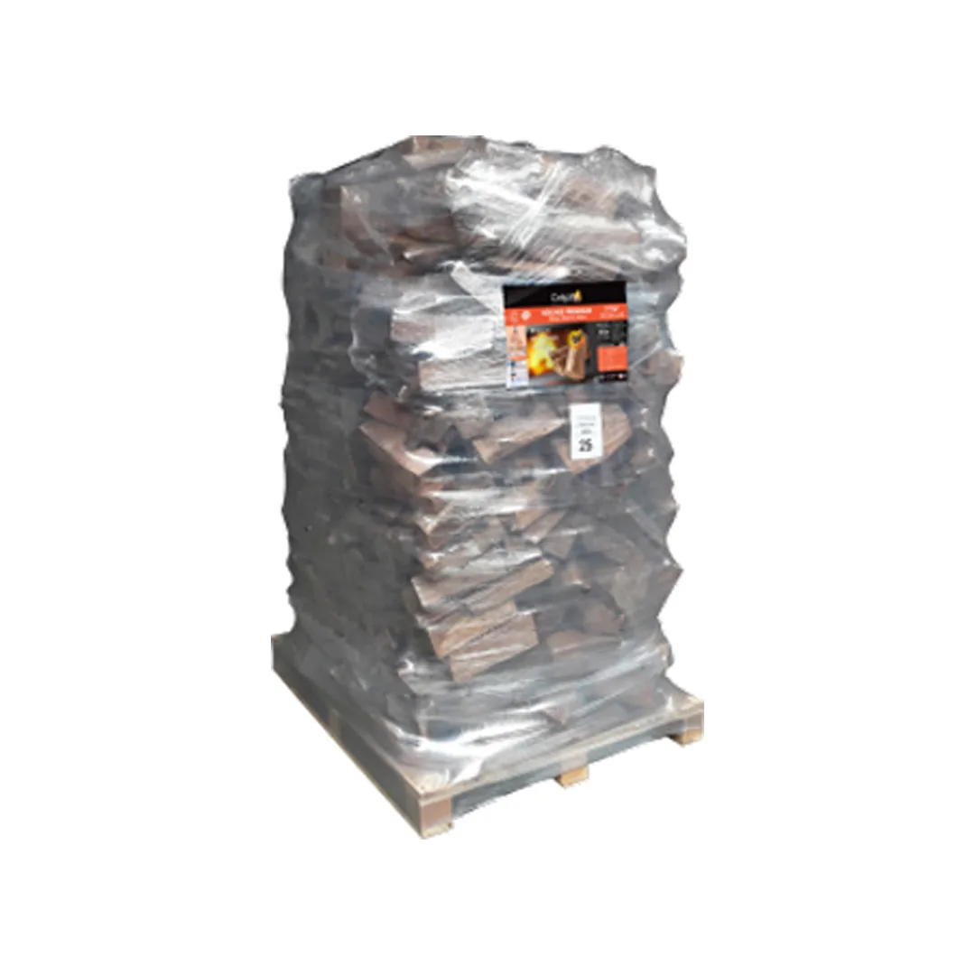 Bûches de bois sec Premium de 25 cm en ballot de 2 m3 (2,6 st)