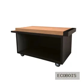 OFYR MISE EN PLACE TABLE BLACK 135 PRO BOIS DE TECK