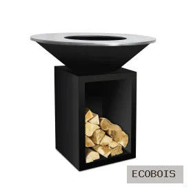 Plancha à bûches OFYR CLASSIC STORAGE BLACK 100